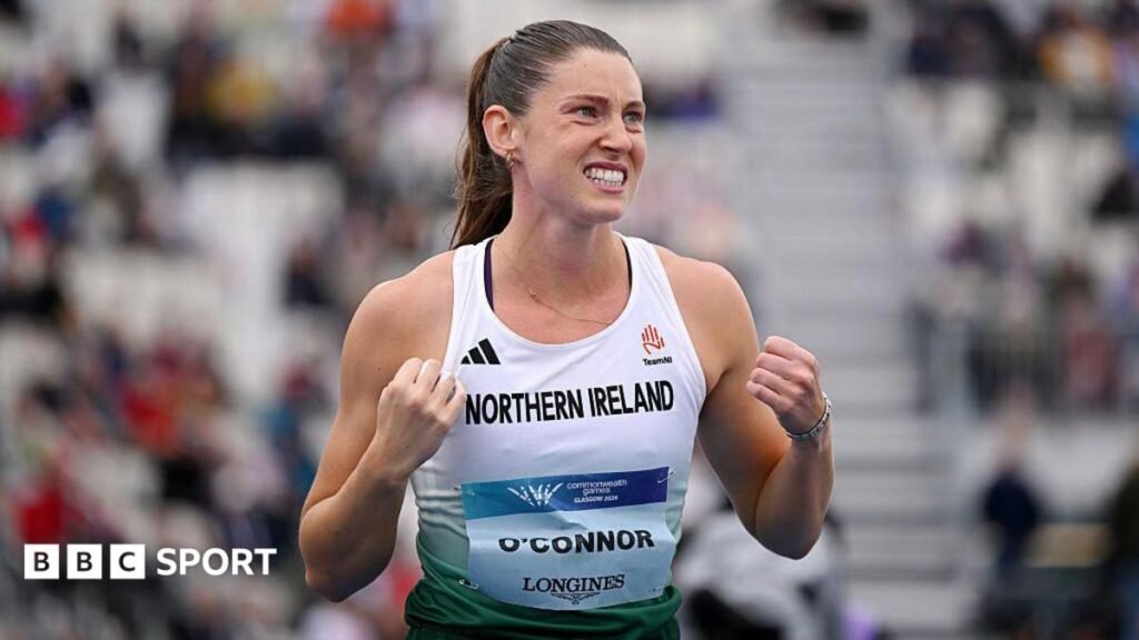 Commonwealth Games 2026: Kate O’Connor continues to lead heptathlon after six events Kate O'Connor