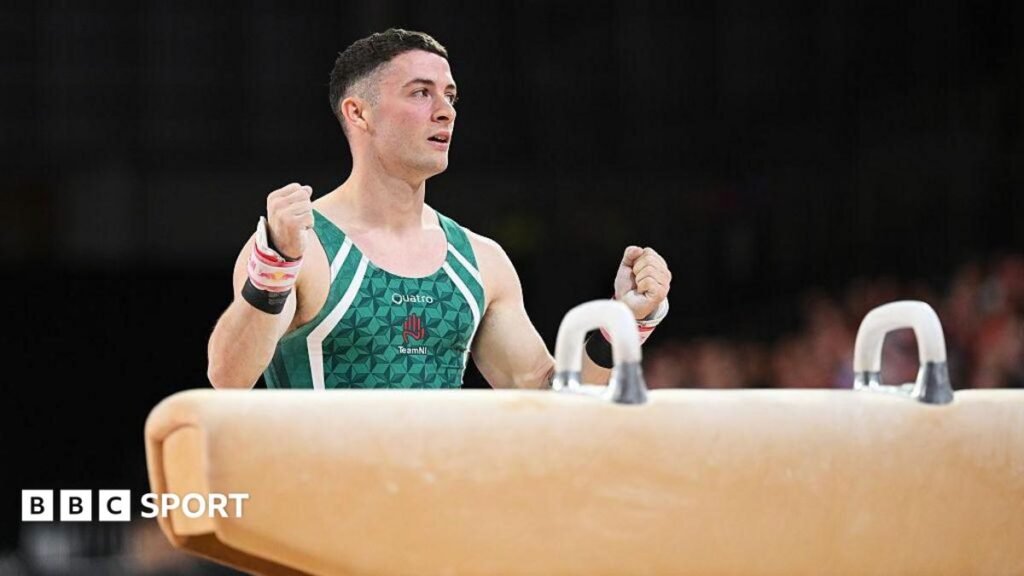 Commonwealth Games 2026: Rhys McClenaghan qualifies for pommel horse final Anti-doping test kit