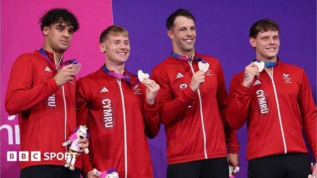 Commonwealth Games 2026: Wales claim fourth swimming medal in Glasgow Anti-doping test kit