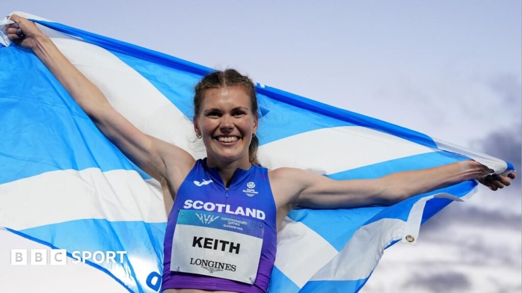 Commonwealth Games: Megan Keith claims bronze for Scotland in 5000m infront of 100-year-old grandad Megan Keith