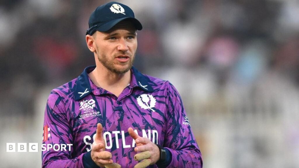 Concerns over format changes for men’s ODI World Cup Scotland captain Richie Berrington