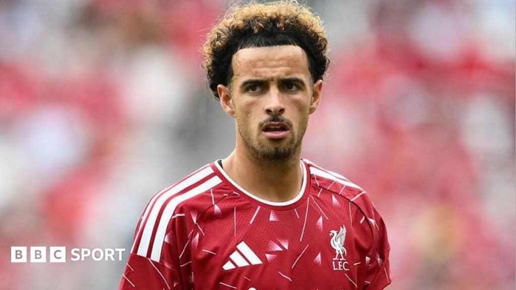Curtis Jones: Liverpool midfielder has heated argument with team-mates Curtis Jones in a Liverpool shirt