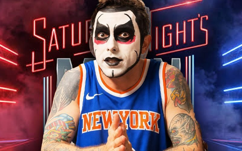 Danhausen & Knicks Crossover Plans Revealed for WWE Saturday Night’s Main Event Danhausen & Knicks Crossover Plans Revealed for WWE Saturday Night’s Main Event