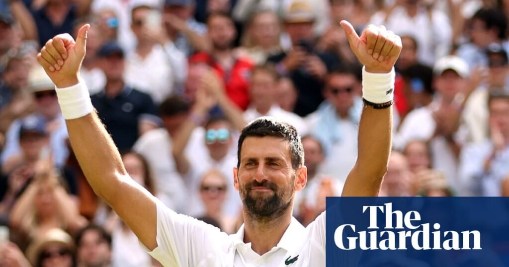 Djokovic breaks Wimbledon record with win over Safiullin to reach quarter-finals | Wimbledon 2026 Djokovic breaks Wimbledon record with win over Safiullin to reach quarter-finals | Wimbledon 2026