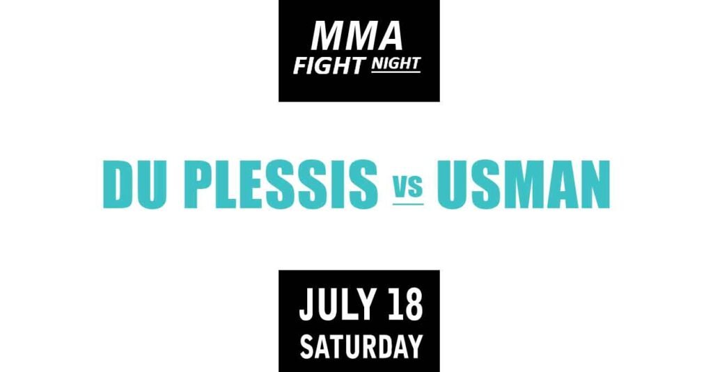 Dricus Du Plessis vs Usman Full fight video UFC FN 281 highlights Dricus Du Plessis vs Kamaru Usman full fight video UFC Fight Night 281 poster by ATBF