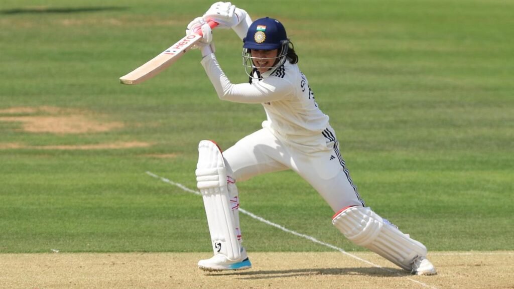 ENG-W vs IND-W One-off Test, Day 1: Smriti, Harmanpreet fifties headline closely fought opening day