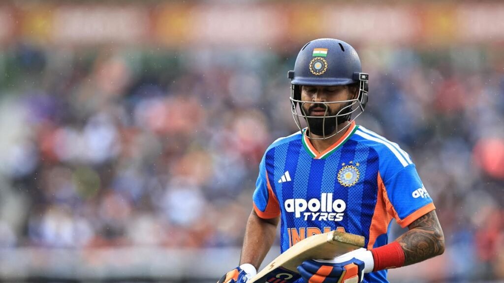 ENG vs IND, 1st T20I: Shreyas, Abhishek shine with fifties before rain forces abandonment