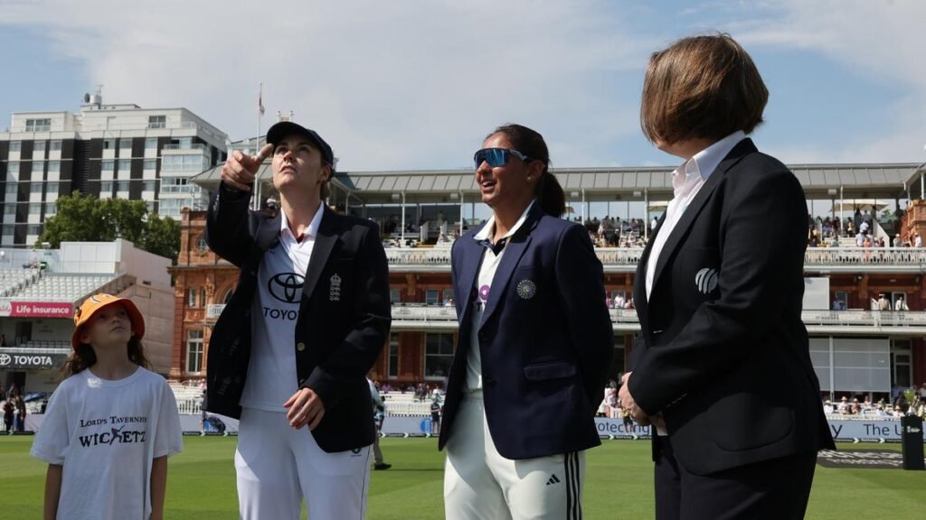 ENG vs IND Women’s Test, Live Score Day 1: Mandhana, Harman fall; India 202/5 at Tea ENG vs IND Women’s Test, Live Score Day 1: Mandhana, Harman fall; India 202/5 at Tea