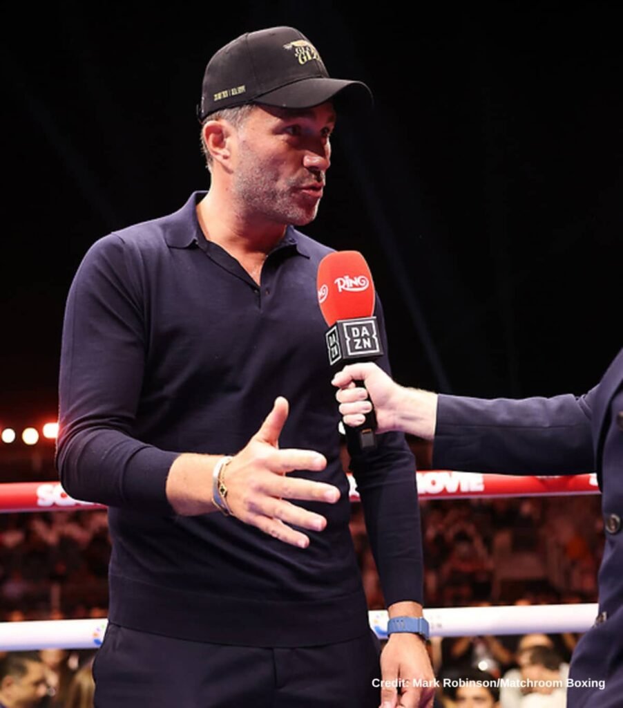 Eddie Hearn Claims Dana White Is Only ‘the Face’ Of Zuffa Boxing Eddie Hearn claims Dana White is only