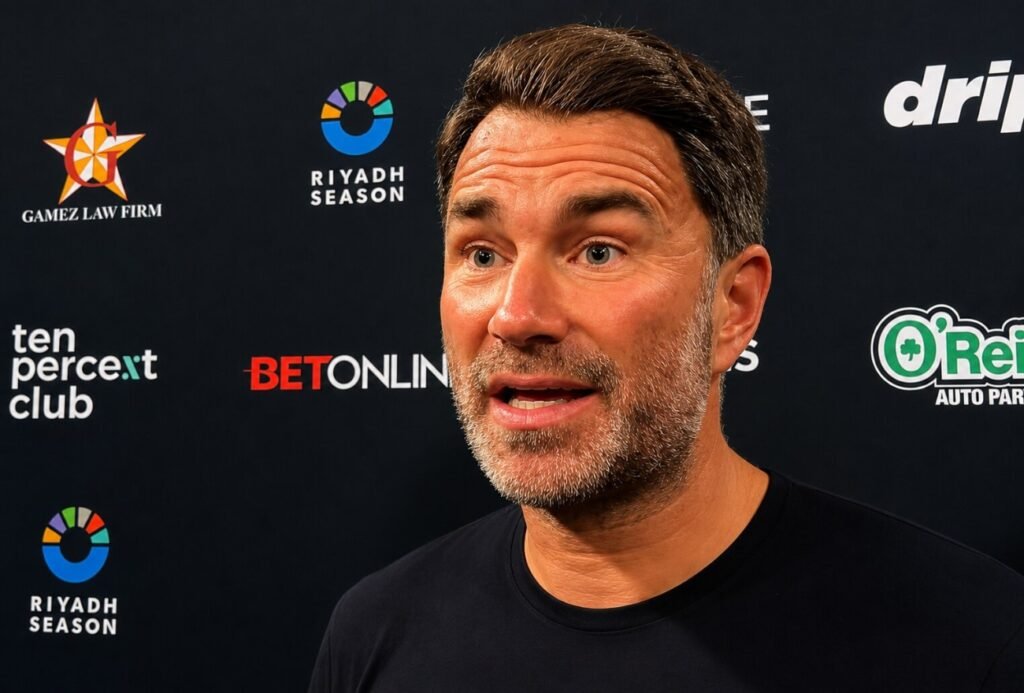 Eddie Hearn Claims Zuffa Was ‘Bullied’ Into Co-Promotion Image: Eddie Hearn Claims Zuffa Was