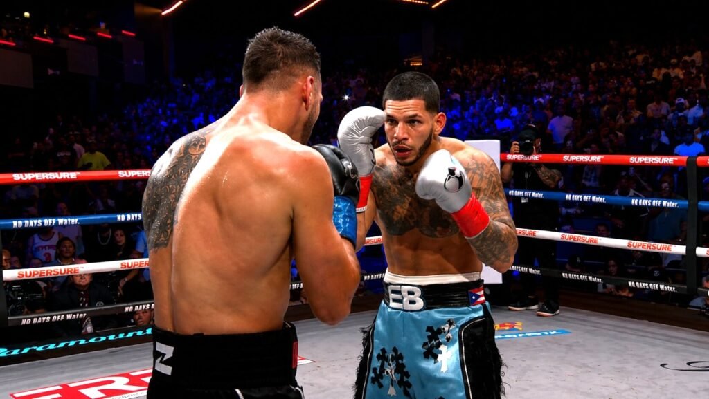 Image: Edgar Berlanga Overcomes Knockdown to Halt Steven Butler
