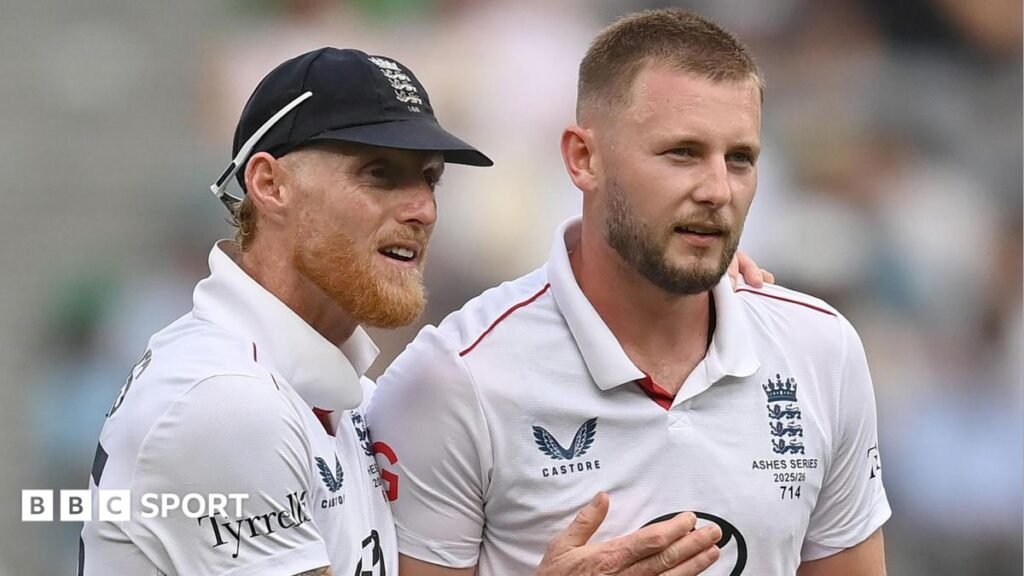 England players advised to avoid alcohol around matches Former England captain Ben Stokes and pace bowler Gus Atkinson