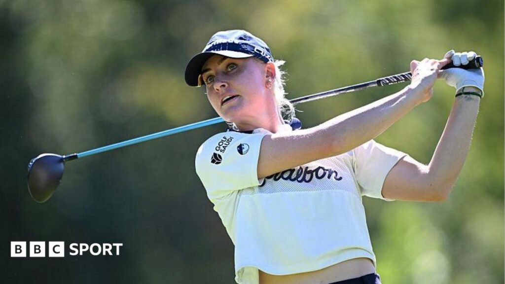Evian Championship: Charley Hull in a tie for third after opening round Charley Hull