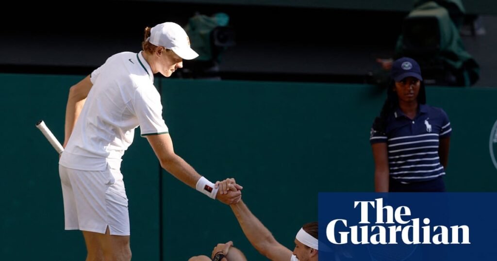 Fleeting window slammed shut as Zverev gets lost in the Sinner Zone | Wimbledon 2026 Fleeting window slammed shut as Zverev gets lost in the Sinner Zone | Wimbledon 2026