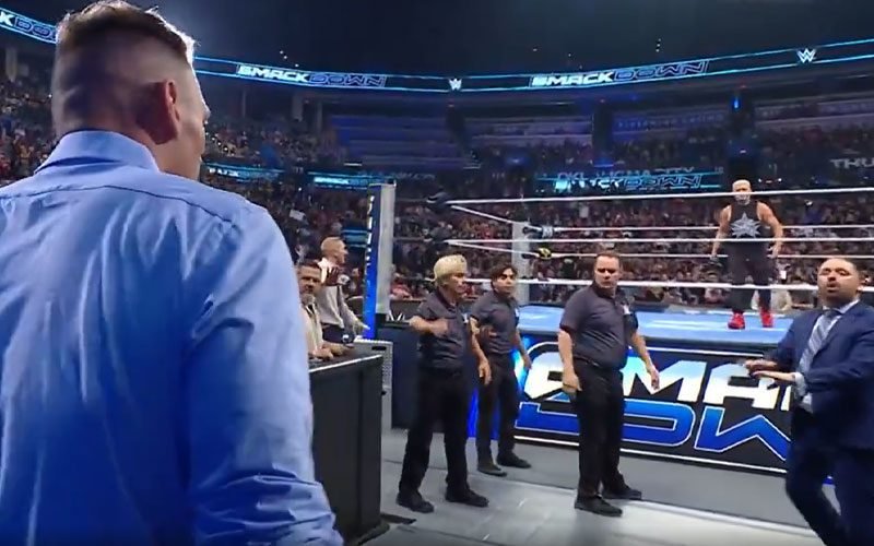 Footage Reveals What Happened After WWE SmackDown Was Abruptly Cut Off Footage Reveals What Happened After WWE SmackDown Was Abruptly Cut Off