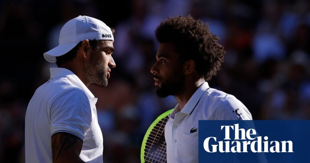 France’s feisty Fils wins over Centre Court but Berrettini has too much savvy | Wimbledon 2026 France’s feisty Fils wins over Centre Court but Berrettini has too much savvy | Wimbledon 2026