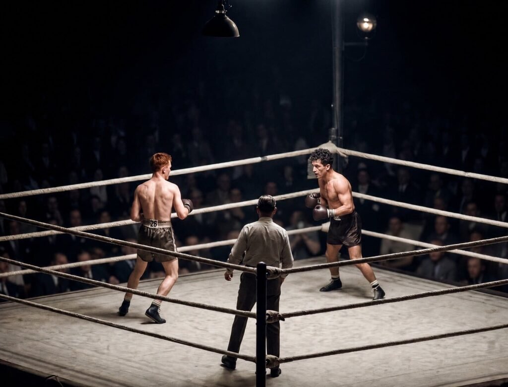 Image: Freddie Cochrane Shocks Fritzie Zivic For Welterweight Crown