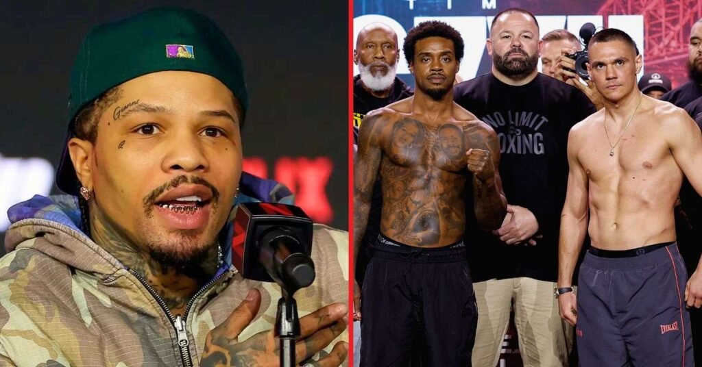 Gervonta Davis picks a side in Errol Spence vs Tim Tszyu fight Gervonta Davis picks a side in Errol Spence vs Tim Tszyu fight