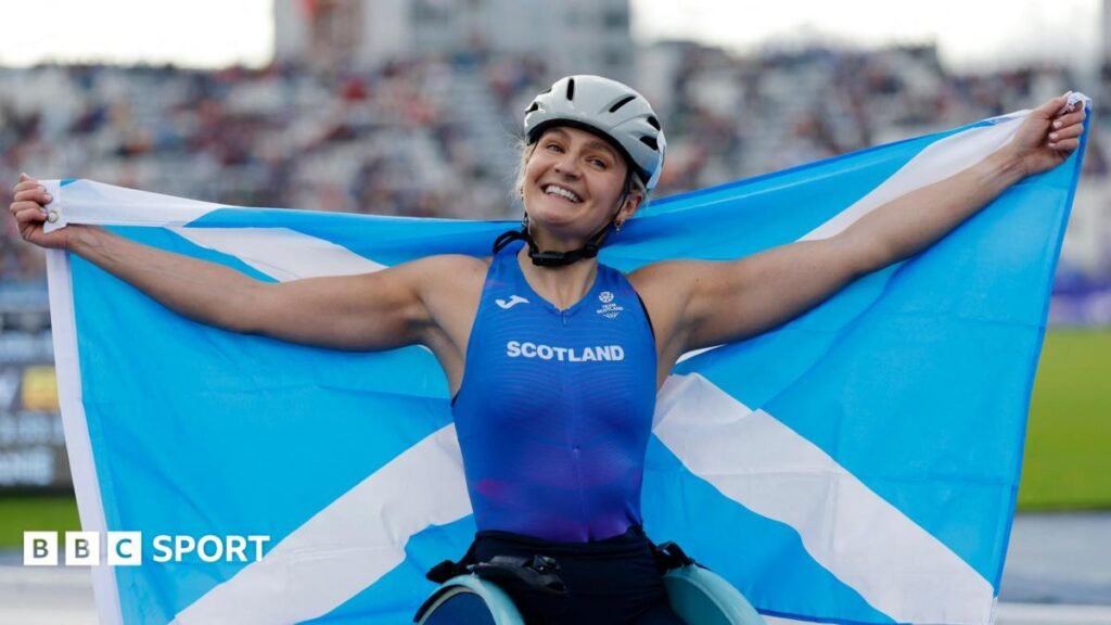 Glasgow 2026: Scotland gold medallist Melanie Woods must redo race after appeal Melanie Woods of Scotland