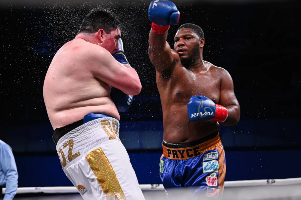Heavyweight Pryce Taylor dominates Issac Munoz, Saturday in Puerto Rico O'Shaquie Foster BLASTS Shakur Stevenson: "He Disrespected Me As A Man"