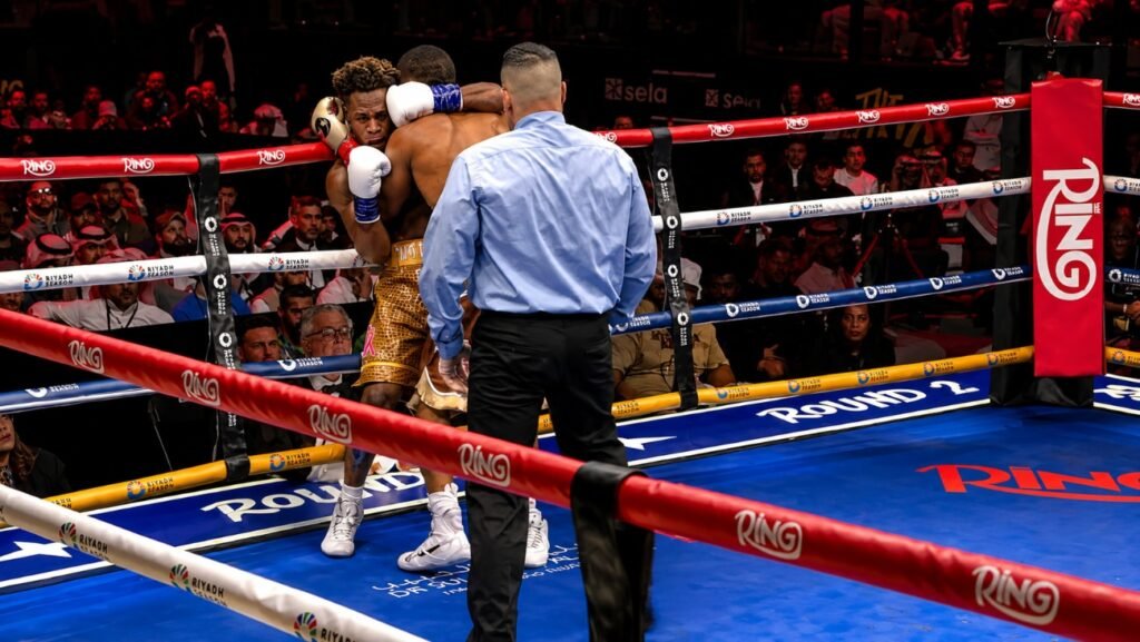 I Came Pretty Damn Far Devin Haney responds to criticism of his clinch-heavy style: "I came pretty damn far"