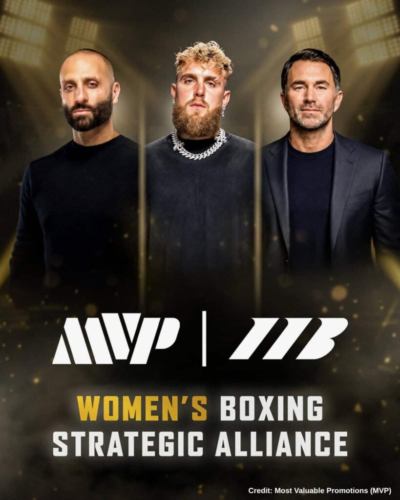 Jake Paul and Eddie Hearn Join Forces for Women