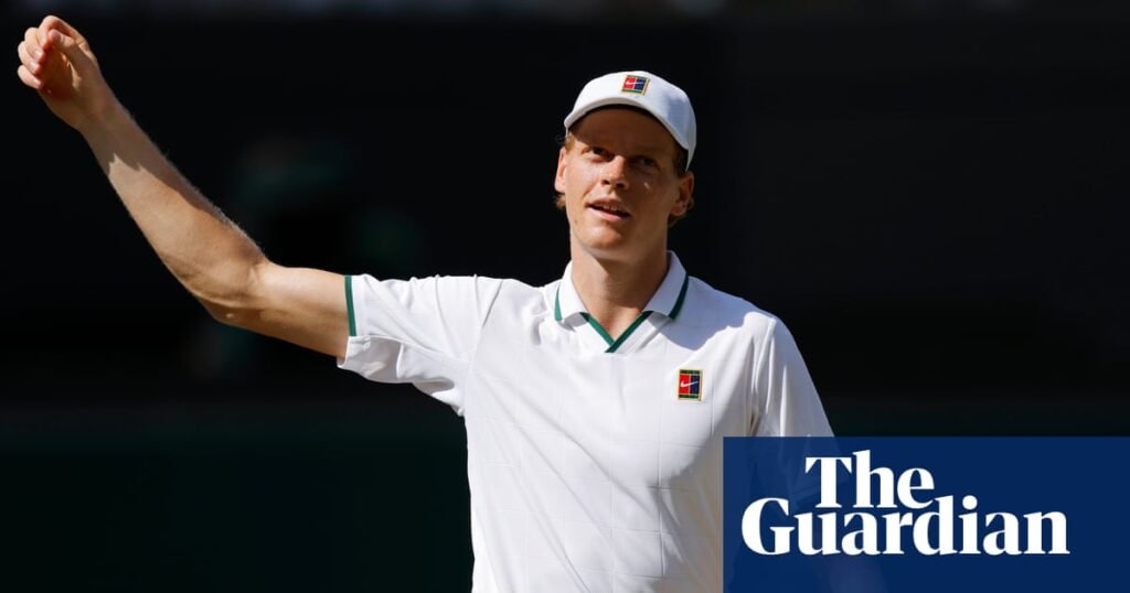 Jannik Sinner powers into semi-final after ominous display against Struff | Wimbledon 2026 Jannik Sinner powers into semi-final after ominous display against Struff | Wimbledon 2026