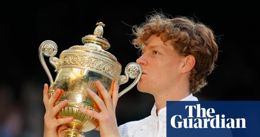 Jannik Sinner powers past Alexander Zverev in four sets to retain Wimbledon title | Wimbledon 2026 Jannik Sinner powers past Alexander Zverev in four sets to retain Wimbledon title | Wimbledon 2026