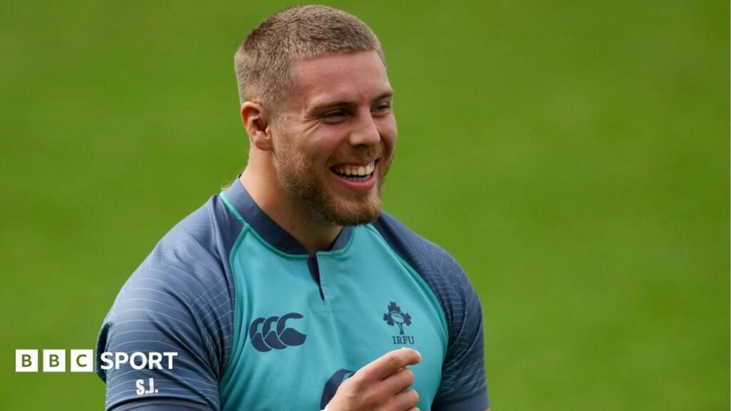 Japan v Ireland: Four set for debuts as Andy Farrell rings changes Sean Jansen smiles during Ireland training