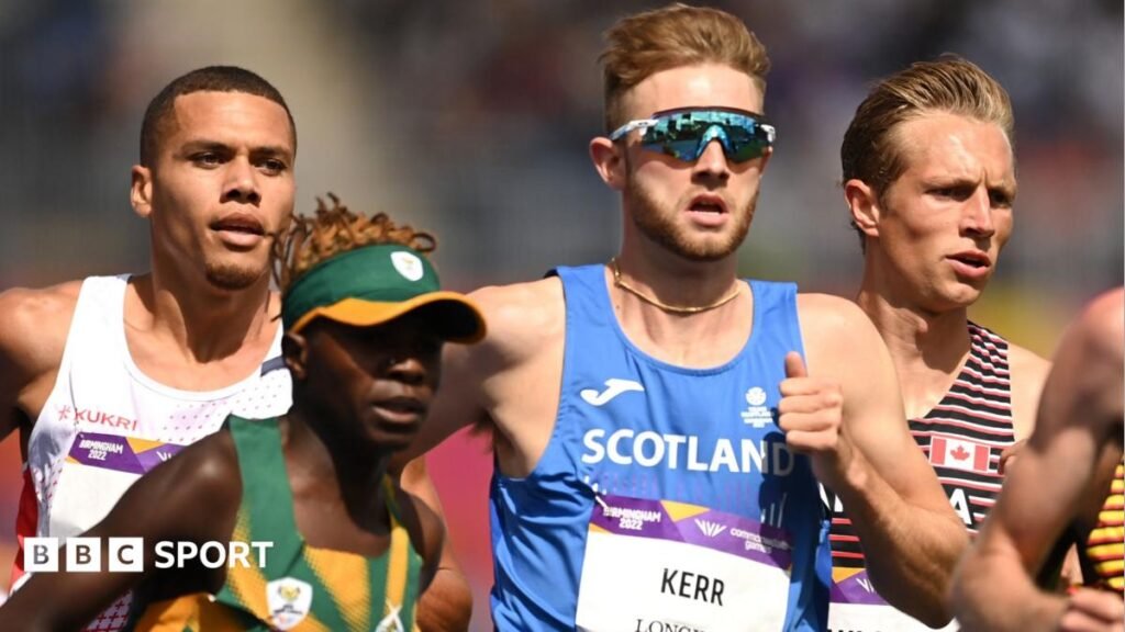 Josh Kerr: Mile world record holder sets sights on Commonwealth Games in Glasgow Phil Tufnell laughs after almost being hit by a six