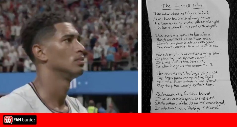 Jude Bellingham shares letter written by England’s coach driver after World Cup exit Jude Bellingham shares letter written by England’s coach driver after World Cup exit