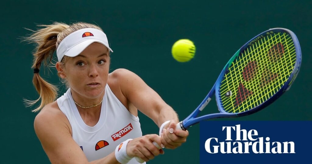 Katie Swan glides past Begu but Boulter joins early British exodus at Wimbledon | Wimbledon 2026 Katie Swan glides past Begu but Boulter joins early British exodus at Wimbledon | Wimbledon 2026
