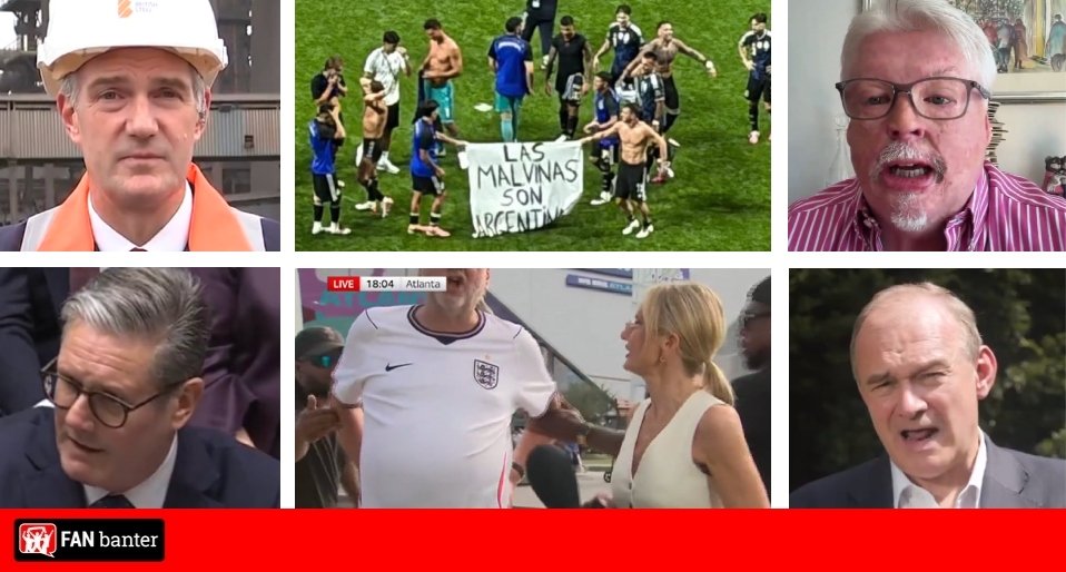 Keir Starmer urges FIFA to investigate Argentina after players held Falklands banner Keir Starmer urges FIFA to investigate Argentina after players held Falklands banner