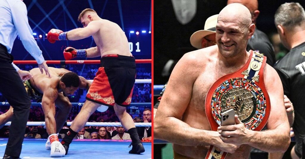 Kristian Prenga makes KO prediction for Anthony Joshua vs Tyson Fury after almost stopping AJ Kristian Prenga makes KO prediction for Anthony Joshua vs Tyson Fury after almost stopping AJ