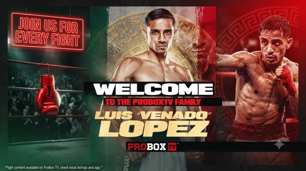Luis Alberto Lopez, former featherweight champion, signs with ProBoxTV O'Shaquie Foster BLASTS Shakur Stevenson: "He Disrespected Me As A Man"