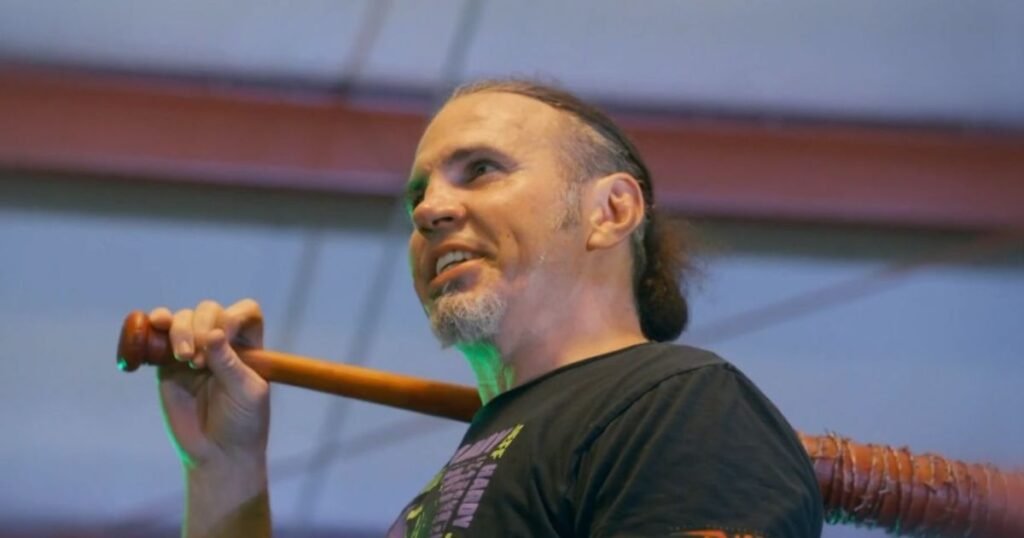 Matt Hardy Channels The Walking Dead’s Negan During Wild TNA Match