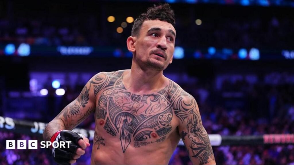 McGregor vs Holloway 2: ‘At the top for so long’ – Max Holloway’s UFC career in numbers Max Holloway is shirtless and in a UFC octagon