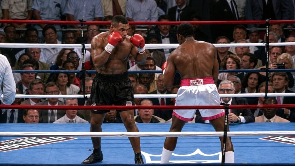 Mike Tyson Crushes Carl Williams In 93 Seconds Image: Mike Tyson Crushes Carl Williams In 93 Seconds