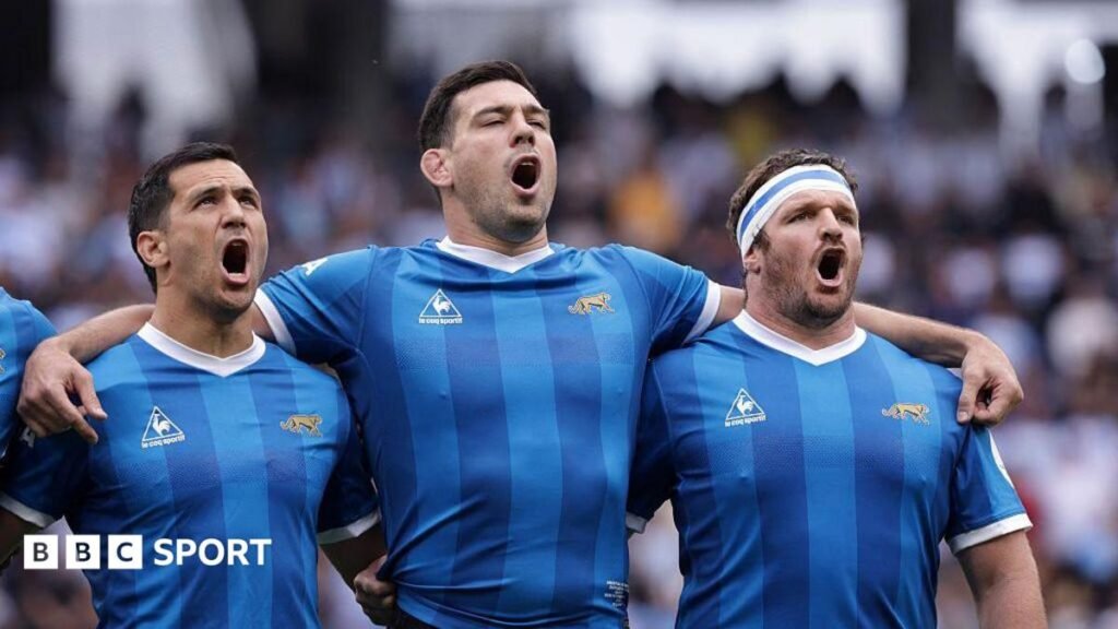 Nations Championship: Argentina wear 1986 World Cup kit replica against England Argentina before playing England in the Nations Championship