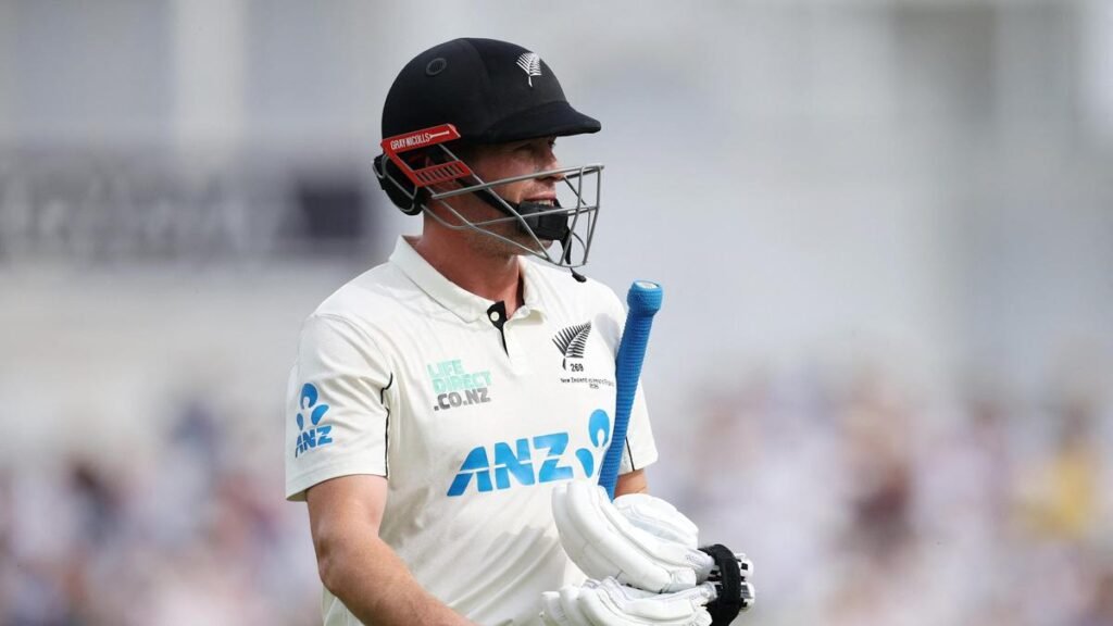 New Zealand coach Walter backs Nicholls to continue at number three