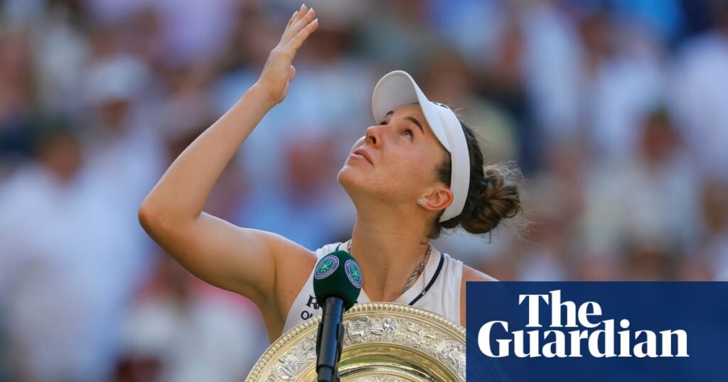 Noskova avoids Wimbledon catalogue of heartbreak and joins line of Czech greats | Wimbledon 2026
