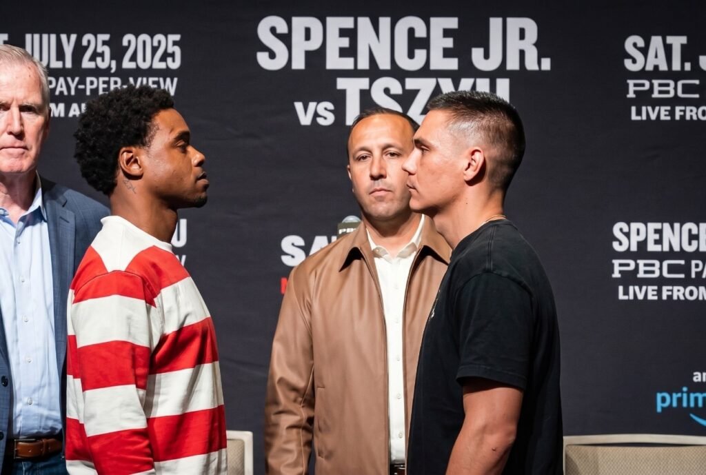 Paulie Malignaggi Says Tim Tszyu Must Attack Errol Spence Early Paulie Malignaggi Says Tim Tszyu Must Attack Errol Spence Early