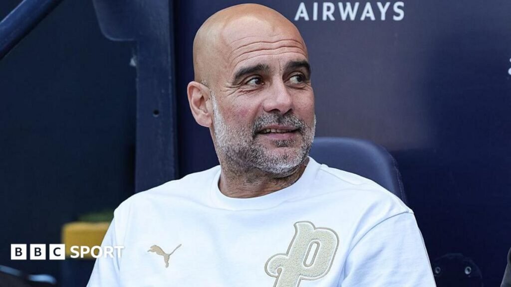 Pep Guardiola in reported talks with Italy – would England come calling? Pep Guardiola sat in the dugout at Etihad Stadium during his time in charge of Manchester City