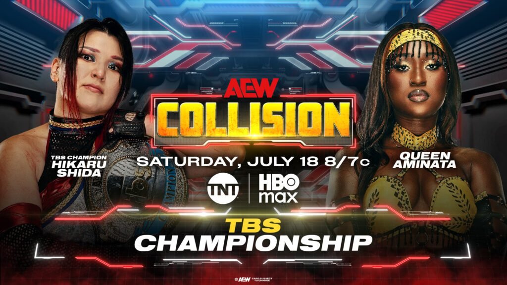 Queen Aminata To Get TBS Title Shot On Collision; Harley Cameron Sidelined Queen Aminata To Get TBS Title Shot On Collision; Harley Cameron Sidelined