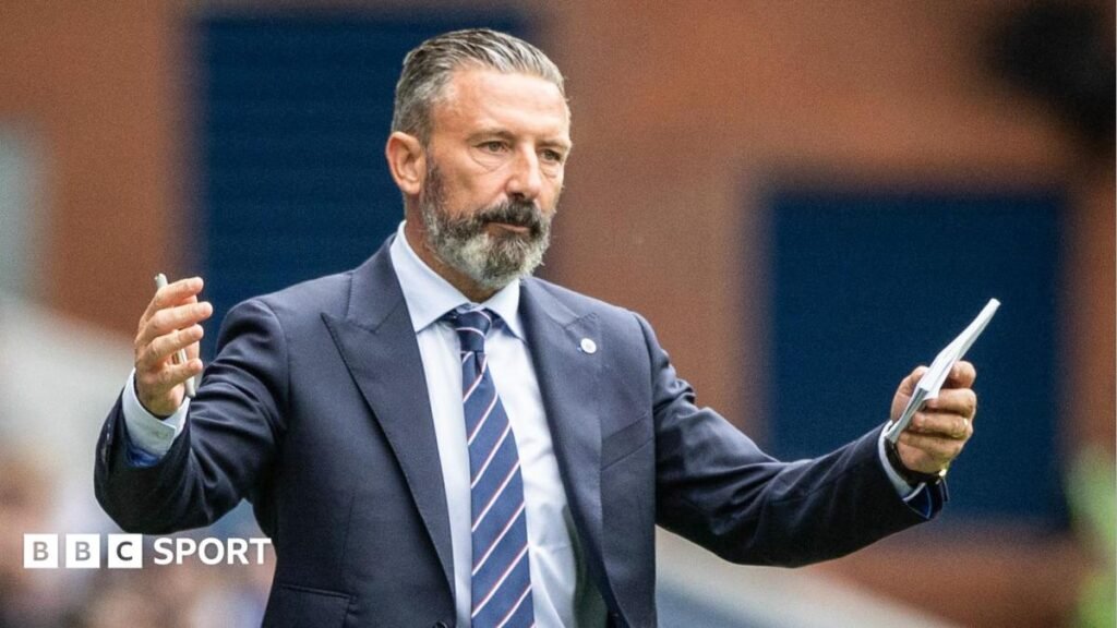 Rangers’ Derek McInnes teases signing within 48 hours Anti-doping test kit