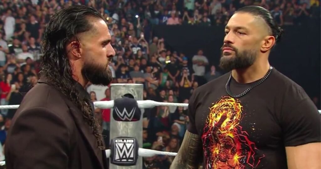 Roman Reigns Brings Up Triple H To Mock Seth Rollins On WWE RAW Roman Reigns Brings Up Triple H To Mock Seth Rollins On WWE RAW