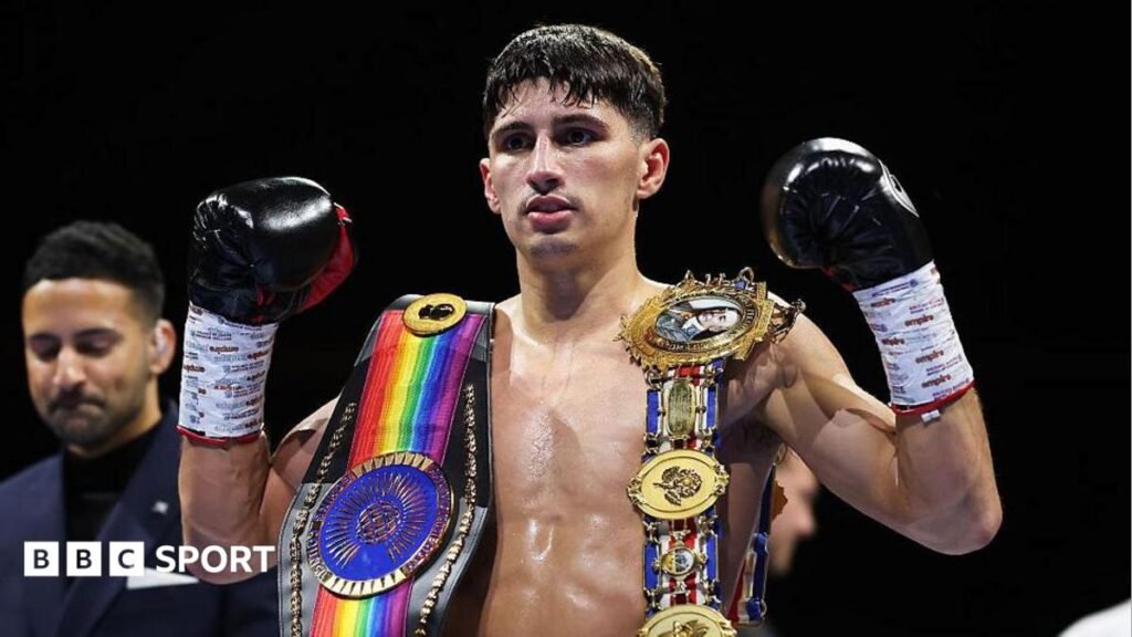 Royston Barney-Smith: British champion chasing stoppage win Royston Barney-Smith poses with his belts after winning in Scotland
