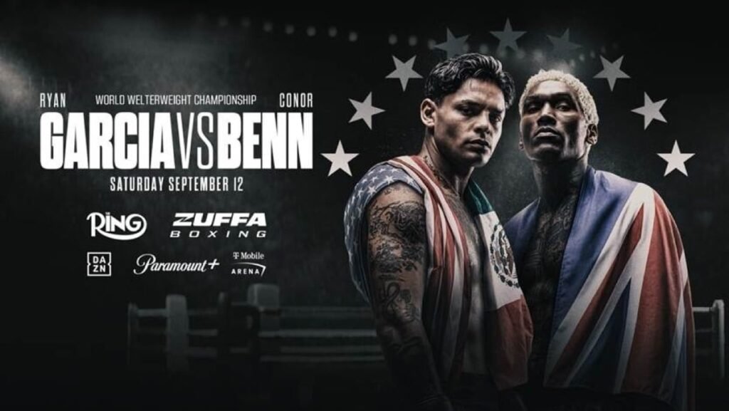 Ryan Garcia Vs. Conor Benn Tickets Drop July 24 Image: Ryan Garcia vs. Conor Benn Tickets Drop July 24