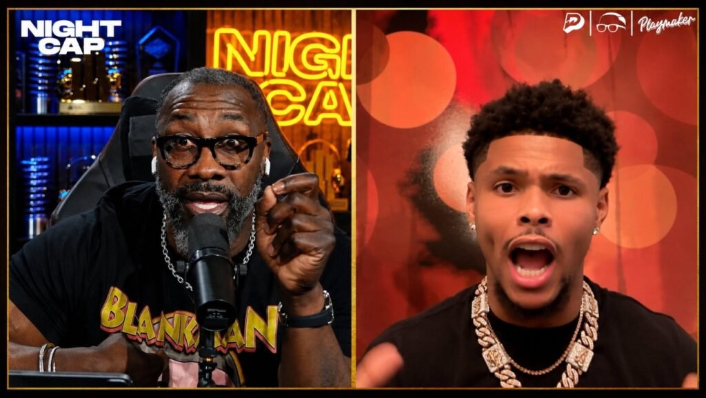 Shakur Stevenson calls Shannon Sharpe