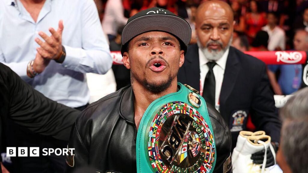 Shakur Stevenson: Zuffa Boxing sign four-weight world champion Shakur Stevenson celebrates beating William Zepeda in 2025